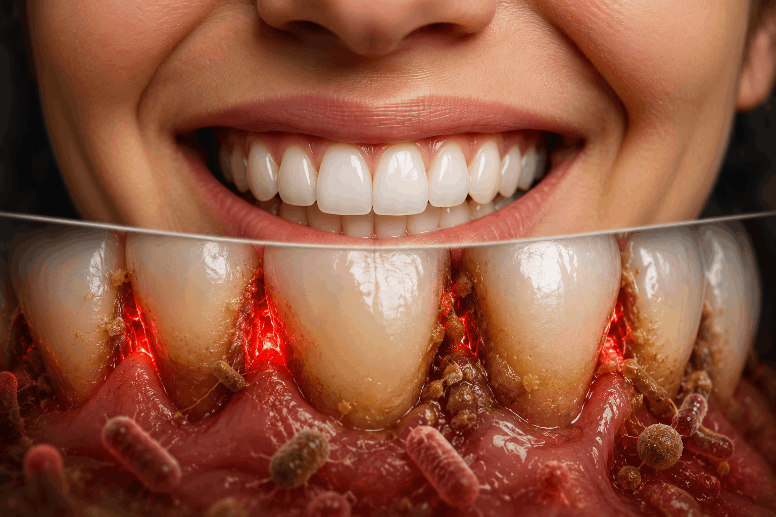 Skipping Flossing Result